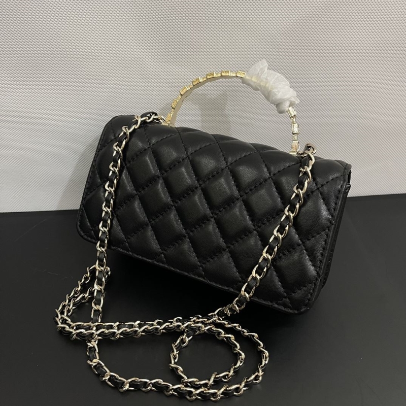 Ch**el top handle bags